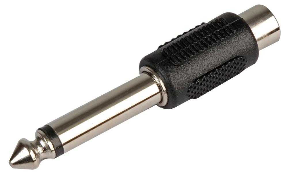 PSG08617 ADAPTOR, 6.35MM MONO TO PHONO SOCKET PRO SIGNAL