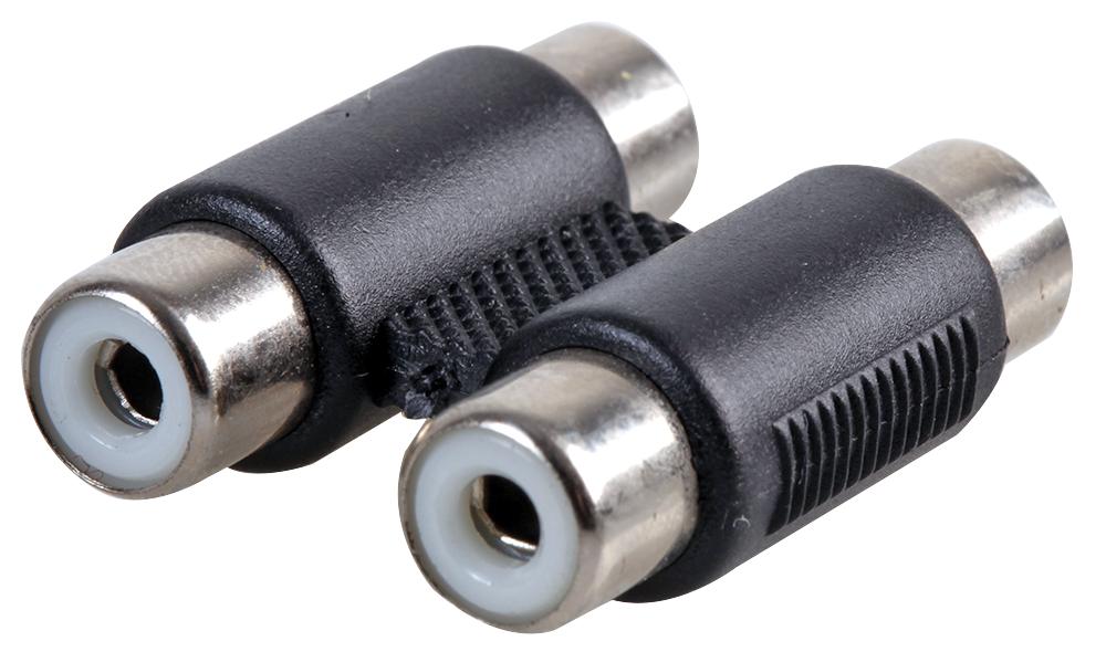 PSG08637 PHONO / RCA COUPLER, 2X SKT TO SKT PRO SIGNAL