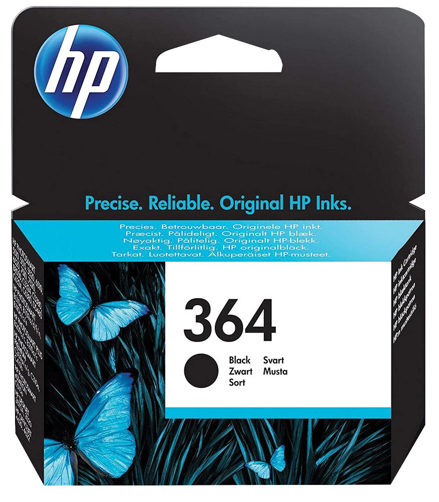 CB316EE INK CARTRIDGE, HP364, STD, BLACK HEWLETT PACKARD