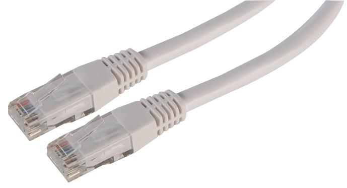 PSG90963 PATCH CORD, RJ45 PLUG, CAT6, 0.2M, WHITE PRO SIGNAL