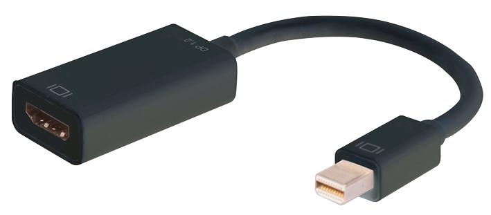 PSG91078 ADAPTER, MINI DISPLAYPORT 1.2-HDMI BLACK PRO SIGNAL