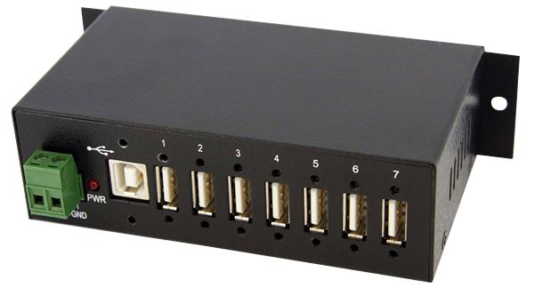 ST7200USBM HUB, 7 PORT USB2.0, RUGGED INDUSTRIAL STARTECH