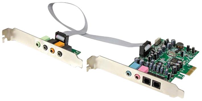 PEXSOUND7CH SOUND CARD, 7.1 CHANNEL, PCI EXPRESS STARTECH