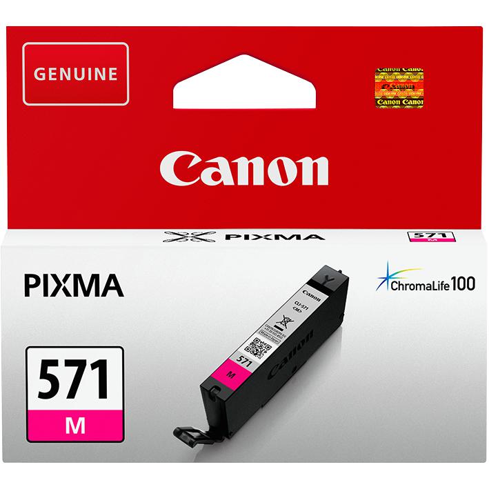 CLI-571M INK CARTRIDGE, ORIGINAL, MAGENTA, CANON CANON