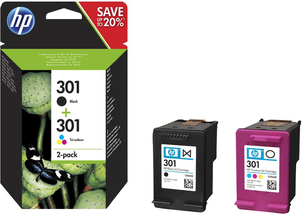 N9J72AE INK CARTRIDGE, ORIGINAL, MULTIPLE, HP HEWLETT PACKARD