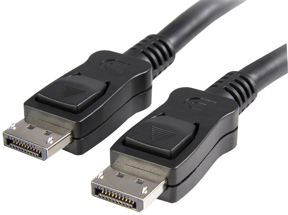DISPL3M LEAD, DISPLAYPORT 1.2 M-M, LATCHING 3M STARTECH