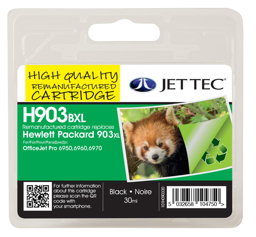 101H090330 INK CART, REMAN, HP903XL BLACK JET TEC