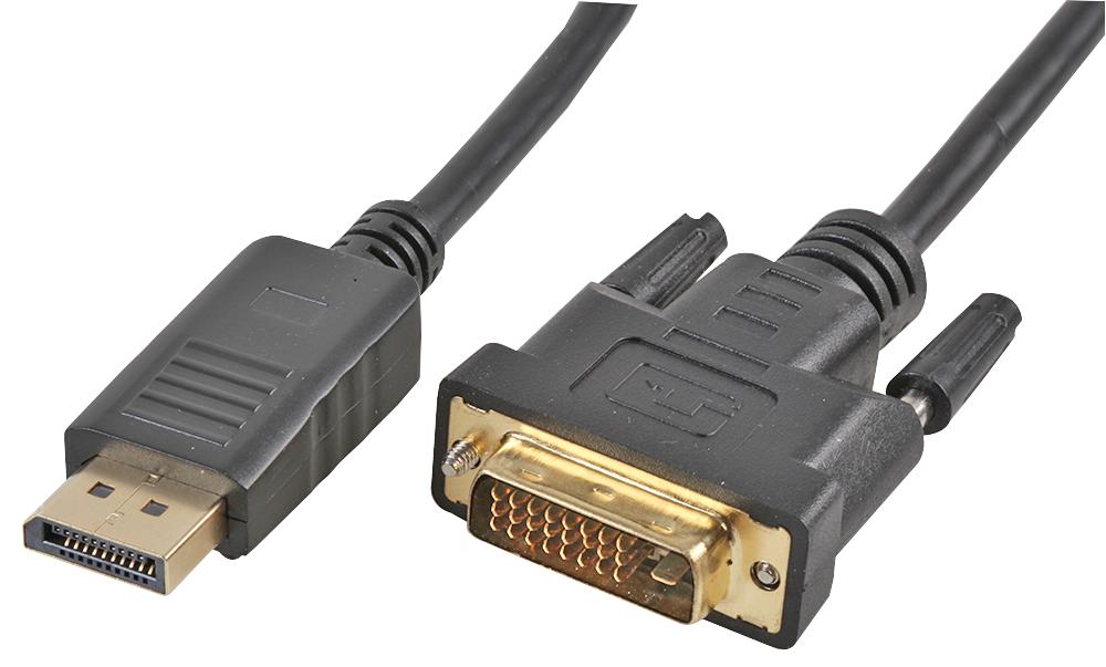 PSG91578 LEAD, DISPLAYPORT - DVI-D, MALE-MALE, 2M PRO SIGNAL