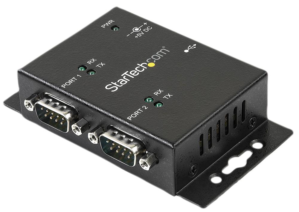 ICUSB2322I USB TO SERIAL HUB, 2PORT, BUS POWERED STARTECH