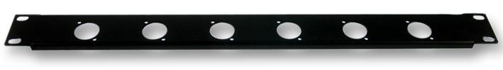 PSG03788 RACK PANEL, 1U, 6 D TYPE PRO SIGNAL