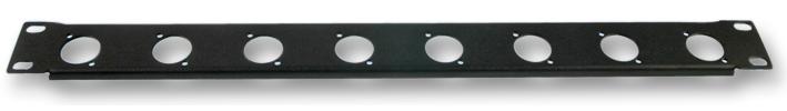 PSG03789 RACK PANEL, 1U, 8 D TYPE PRO SIGNAL