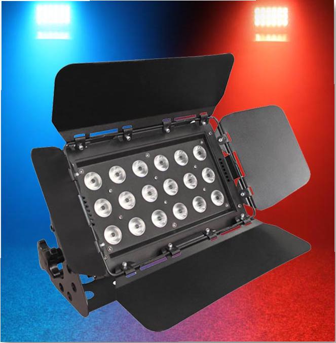LEDJ210 STAGE LIGHT, 18 X 8W QUAD LED, UK LEDJ