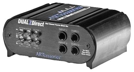 DUAL Z DIRECT DI BOX, DAUL PASSIVE ART