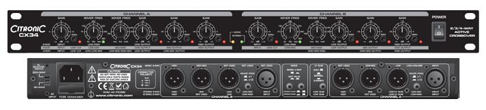 CX34 CROSSOVER, ACTIVE, 2/3/4 WAY CITRONIC