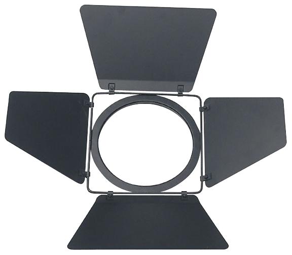 30411 BARN DOOR, PAR64, BLACK SHOWTEC