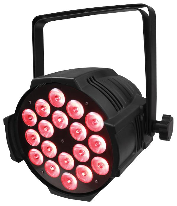 LEDJ252A LED PAR CAN, 18 X 10W RGBWA LED, UK LEDJ