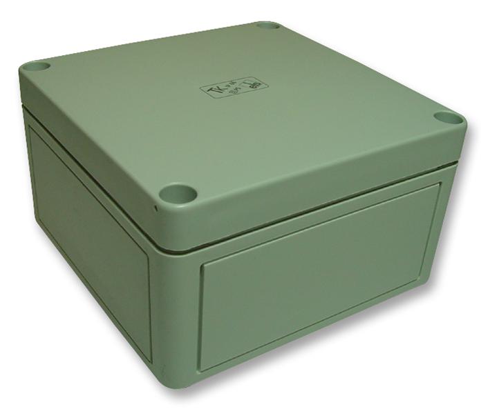 110-405 BOX, GREY LID, 130X130X75MM SPELSBERG