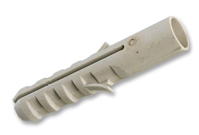 RIM525 RIMLESS NYLON WALLPLUGS 5 X 25, PK100 DURATOOL