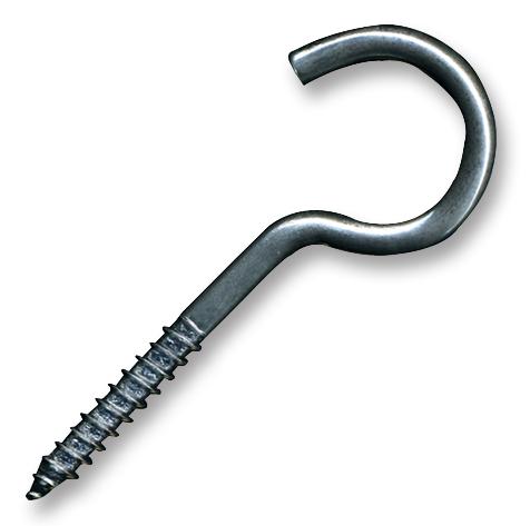 10SH6010 SCREW HOOK, 60MMX10G (PK10) FORGEFIX