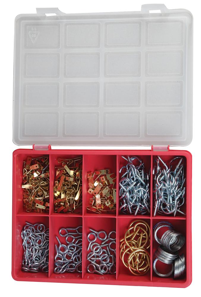 D01838 PICTURE HANGING KIT, 250PCS DURATOOL