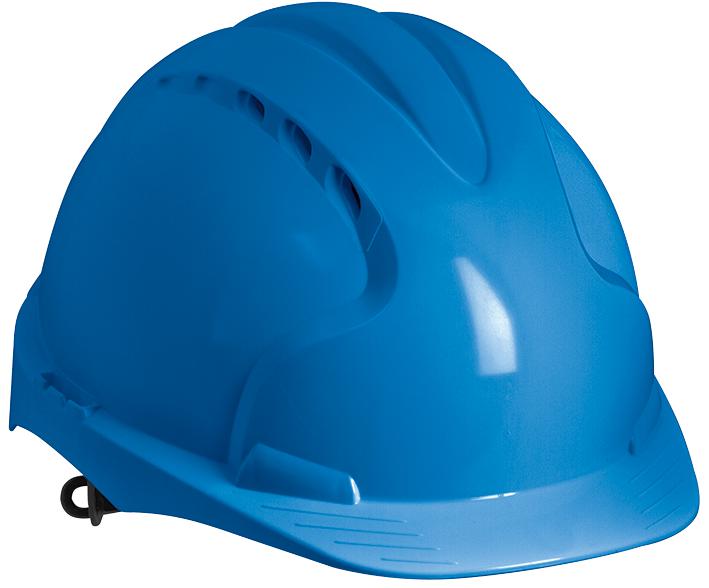 AJE030-000-500 SAFETY HELMET, EN397, HDPE, BLUE JSP