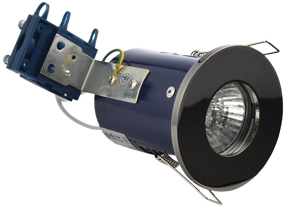 ELA-27467-BCHR DIE CAST IP65 FR SHOWERLIGHT, BLACK CHR FORUM LIGHTING