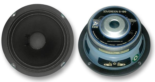 SOVEREIGN 6-100 LOUDSPEAKER, FULL RANGE, 6" 100W FANE