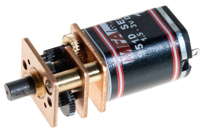 951D2981 GEARED MOTOR, 12MM DIA, 298:1 RATIO MFA