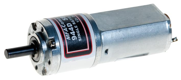 944D2311 GEARED MOTOR,  22MM DIA, 231:1 RATIO MFA