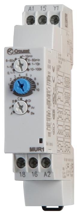 88827105 TIMER, SPDT, MULTIFUNCTION, 24-240VAC CROUZET