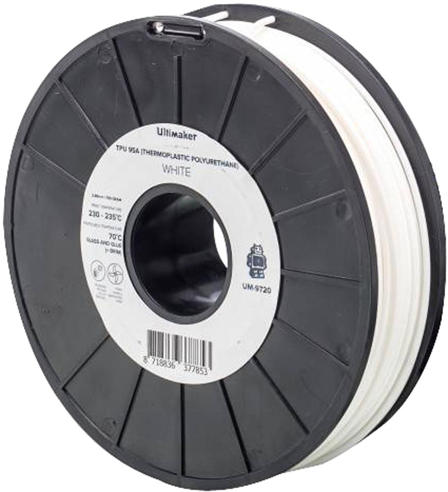 9720 TPU THEROMOPLASTIC POLYURETHANE - WHITE ULTIMAKER