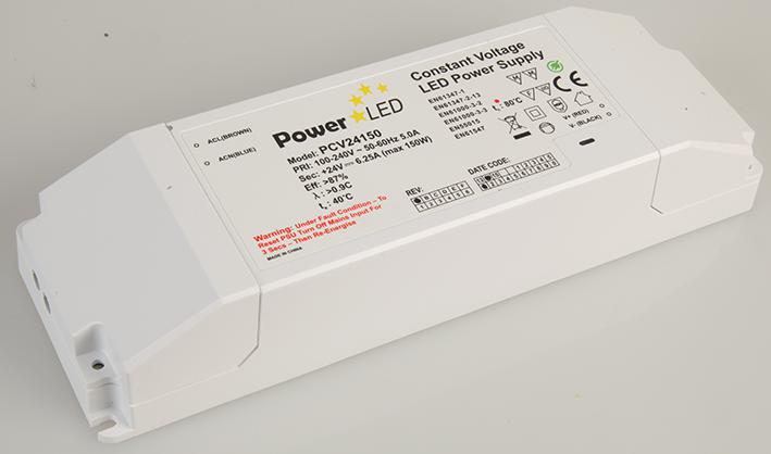 PCV24150 LED DRIVER C/V 24V 150W SUNPOWER