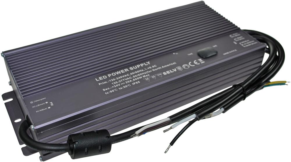 LED-DR-24V-600W-A LED DRIVER 24VDC 25A 600W IP67 POWERPAX