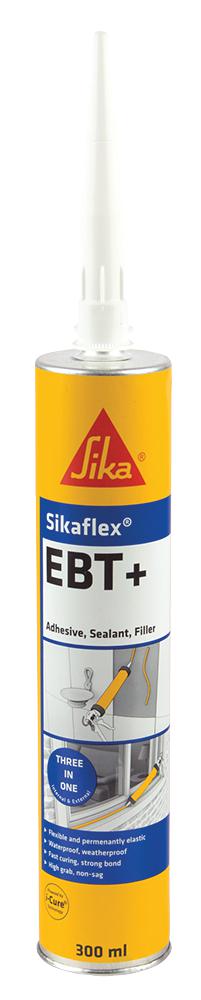 SKFLEXEBTWE SEALANT/FILLER, SIKAFLEX EBT, WHITE SIKA