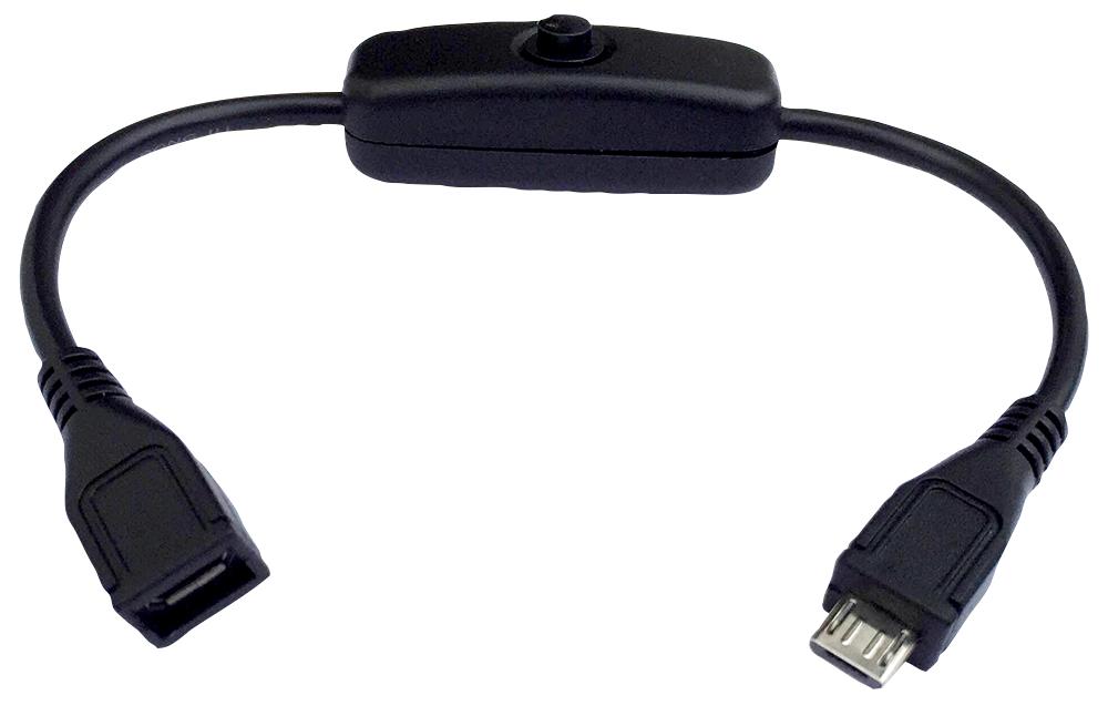 PSG-MICRO-MF-002B ON-OFF SWITCH CABLE, RASPBERRY PI, BLACK PRO SIGNAL