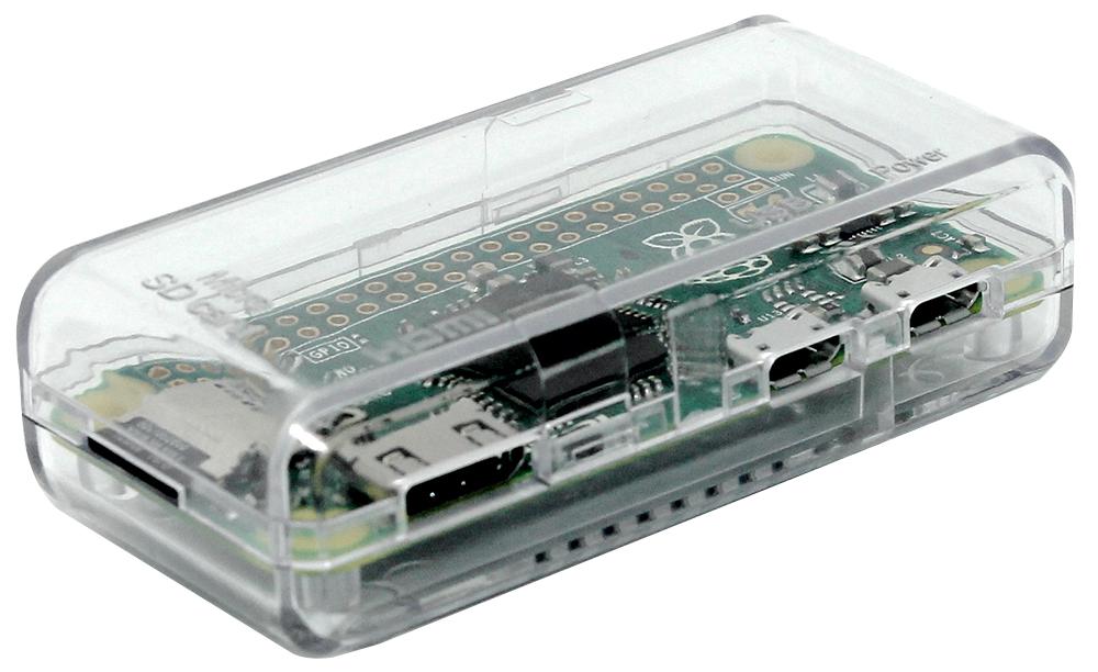 SKU04706 CLEAR CASE FOR RASPBERRY PI ZERO SB COMPONENTS