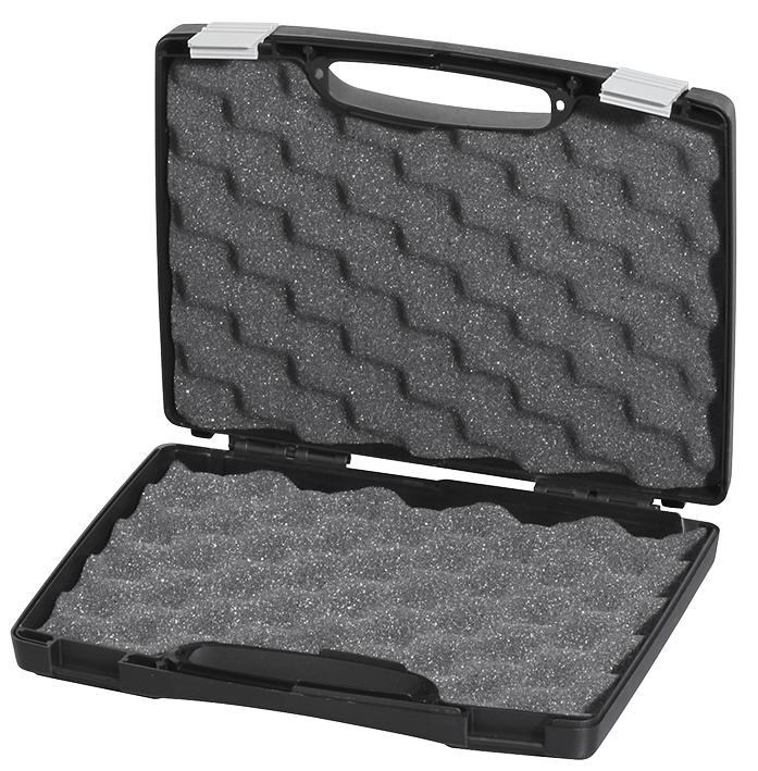 17026H44.079.GPB STORAGE CASE, POLYPROPYLENE, BLACK MULTICOMP PRO