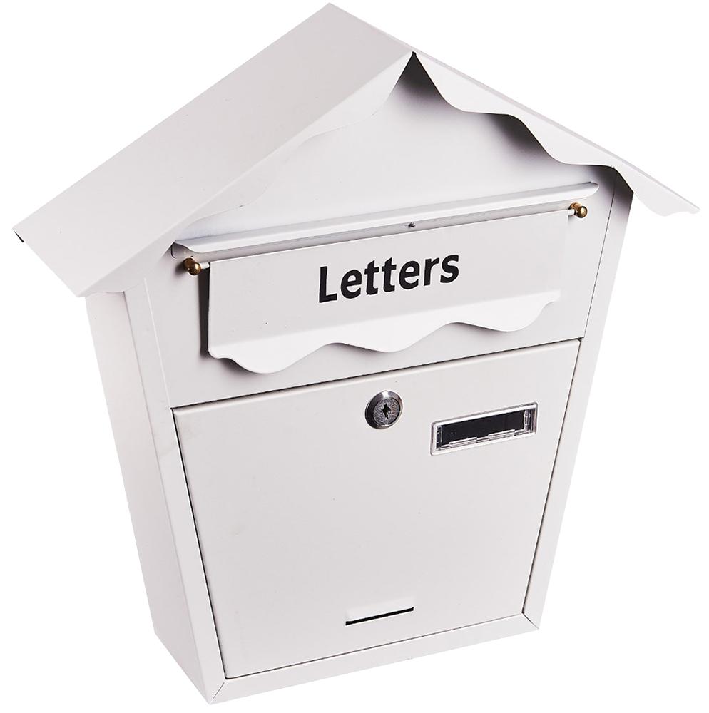 S5551 POST BOX - WHITE AMTECH