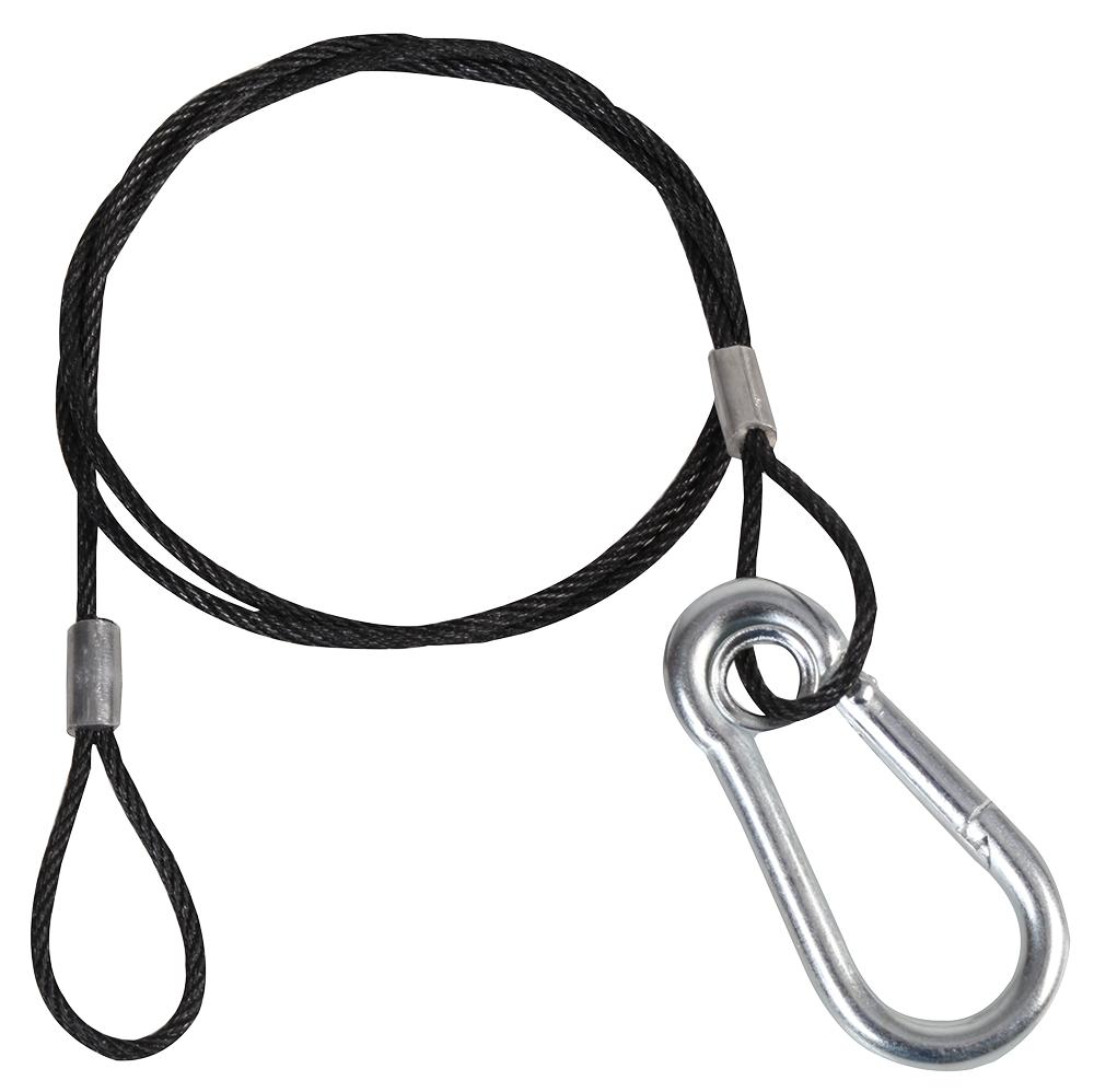 PLS00449A SAFETY BOND, BLACK WIRE, 2MM X 600MM PULSE