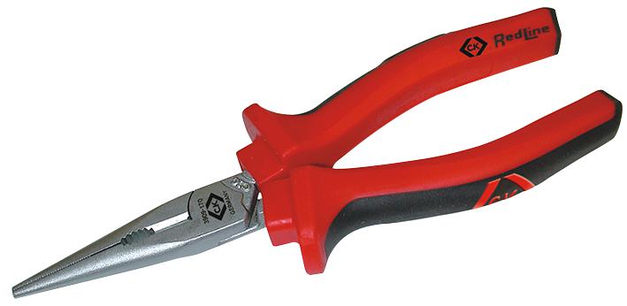 T3906 8 REDLINE SNIPE NOSE PLIER 200MM CK TOOLS