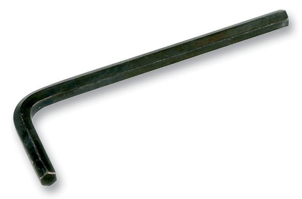 T4411 007. HEX KEY, 0.7MM, LONG ARM, 32MM CK TOOLS