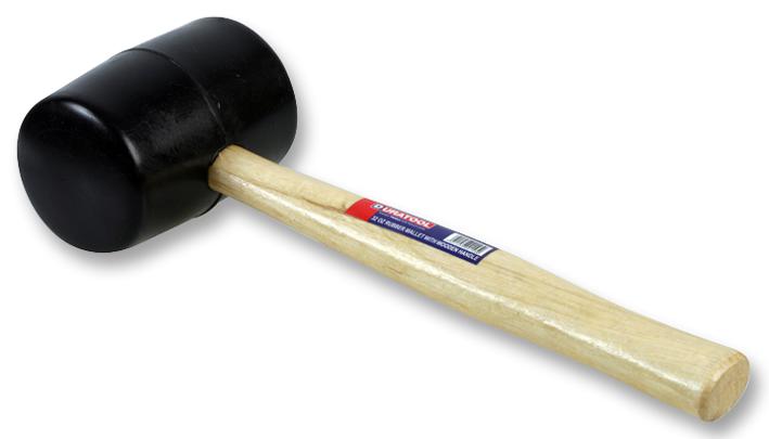 D00091 MALLET, RUBBER, W/HANDLE, 32OZ DURATOOL