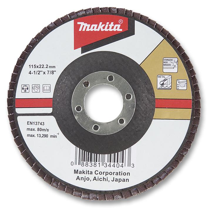 D-27458 DISC, FLAP, 115MM, Z80G MAKITA