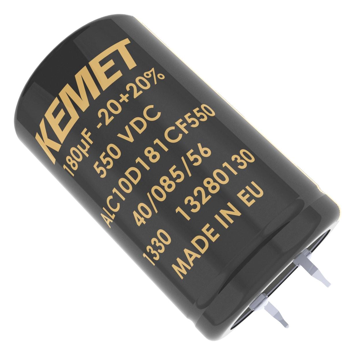 KEMET Aluminium Electrolytic Capacitors - Snap In / ALC10A151CB450 CAP, 150µF, 450V, ALU ELEC, SNAP-IN KEMET 2456746 ALC10A151CB450