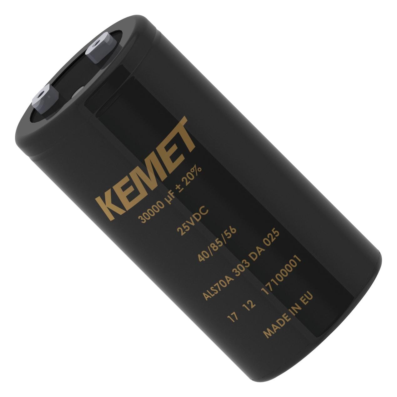 KEMET Aluminium Electrolytic Capacitors - Snap In / ALS70C473QS200 CAP, 47000UF, 200V, ALU ELEC, SCREW KEMET 3017768 ALS70C473QS200