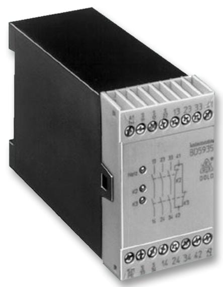 DOLD Safety BD 5935.48   AC 50/60HZ 230V RELAY, SAFETY, 3NO, SPST-NC, 250VAC, 5A DOLD 9514368 BD 5935.48   AC 50/60HZ 230V
