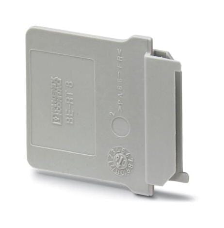 PHOENIX CONTACT Terminal Block Accessories BE-RT 8 PATH EXTENSION, DIN RAIL TB, GREY PHOENIX CONTACT 3259548 BE-RT 8