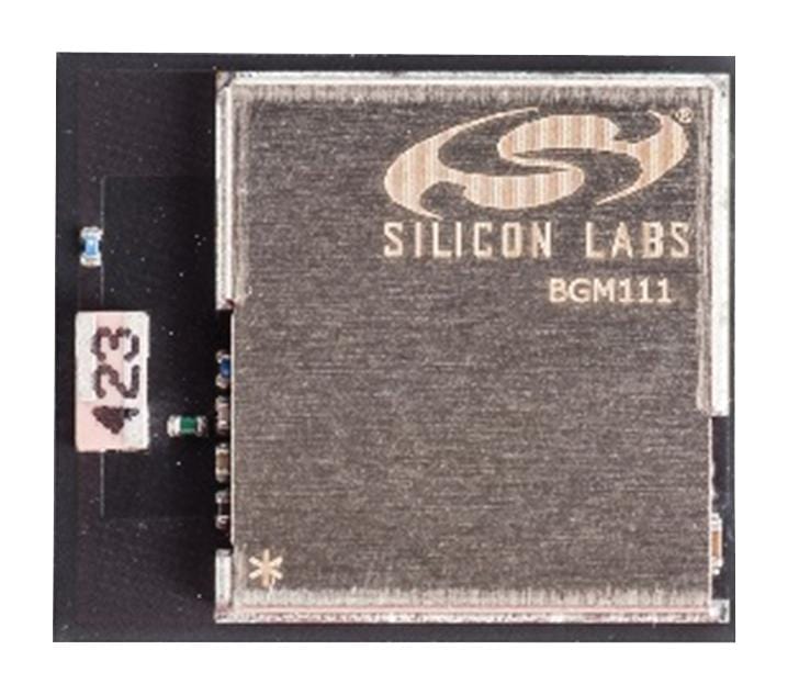 SILICON LABS Bluetooth Module BGM111A256V21R BLUETOOTH LOW ENERGY MODULE, V4.2, 1MBPS SILICON LABS 3386973 BGM111A256V21R