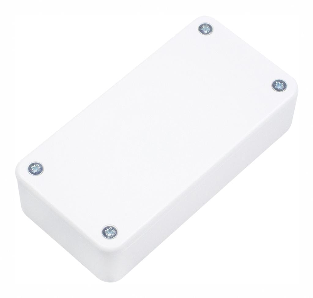 CAMDENBOSS Enclosures BIM2002/12-WH/WH PCB BOX ENCLOSURE, ABS, WHITE CAMDENBOSS 2445833 BIM2002/12-WH/WH