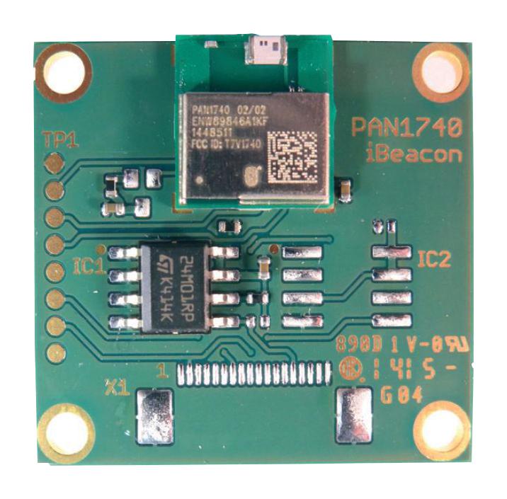 PANASONIC Bluetooth Module ENW89849A1KF BLUETOOTH, VERSION 4.1, 3.3V PANASONIC 2565670 ENW89849A1KF